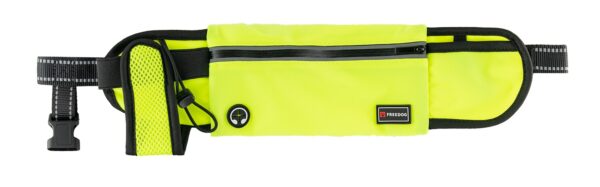 Freedog UltraTrail neoonkollane jooksuvöö rihmaga 22mm x 120cm