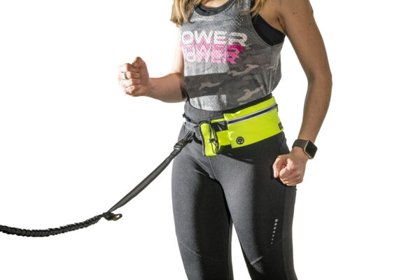 Freedog UltraTrail neoonkollane jooksuvöö rihmaga 22mm x 120cm - Image 2