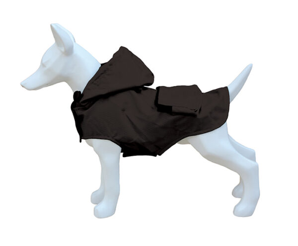 Freedog Pocket must vihmajope koerale 35cm