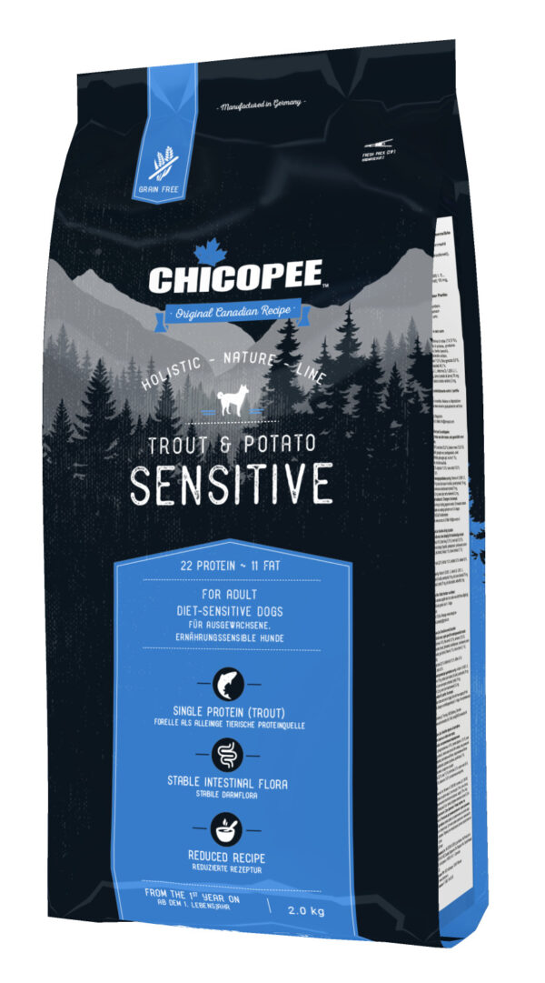 Chicopee HNL Sensitive Trout & Potato koeratoit 2kg
