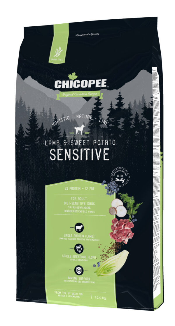 Chicopee HNL Sensitive Lamb & Sweet Potato koeratoit 12kg