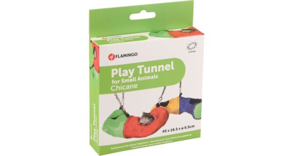 Flamingo väikeste näriliste mängutunnel