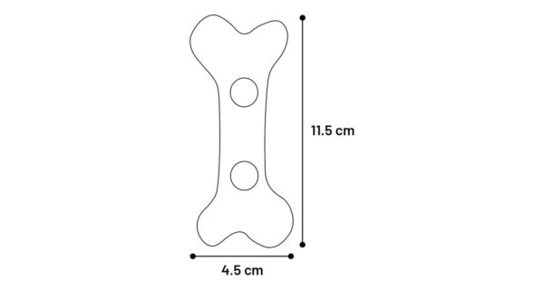 Flamingo kana maitsega närimismänguasi koerale 11cm - Image 2