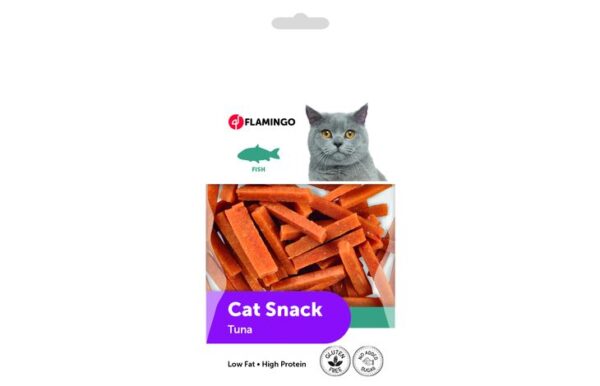 Flamingo Tuna Bites maiused kassile 50g