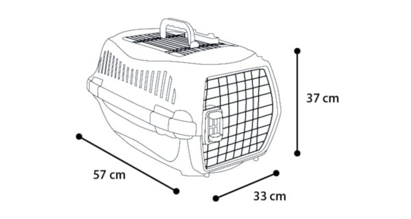 Flamingo Globe hall transpordipuur 35x57x37cm - Image 3