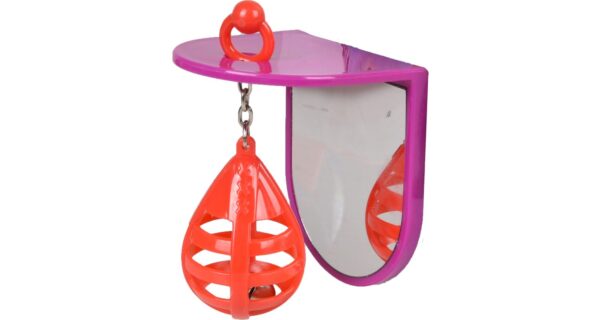 Flamingo Punch Ball peegel lindudele 8x6x9,5cm - Image 2