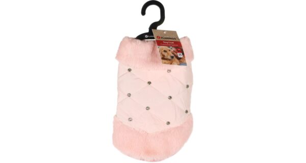 Flamingo roosa koera mantel Coco 25cm
