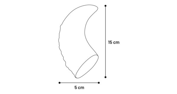 Flamingo närimislelu sarv koerale 15cm - Image 3