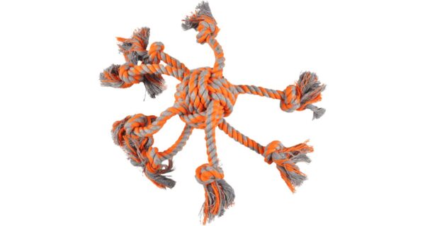 Flamingo nöörilelu "Kaheksajalg" koerale 30cm