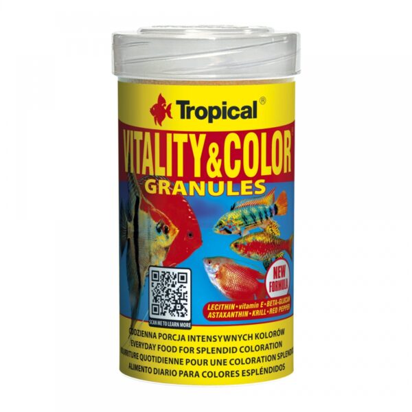 Tropical Vitality & Color Granules kalatoit 55g / 100ml