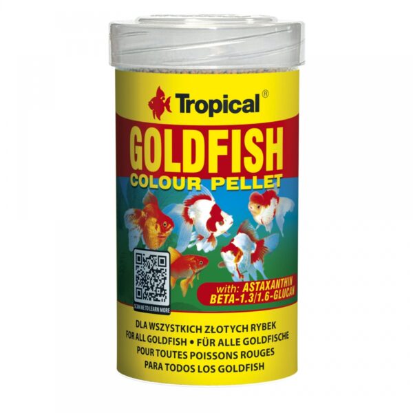 Tropical Goldfish Colour Pellet kalatoit 36g / 100ml