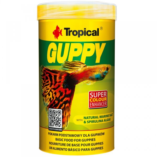 Tropical Guppy kalatoit 20g / 100ml