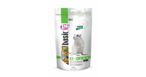 LoLo Pets Foody täissööt rottidele 600g