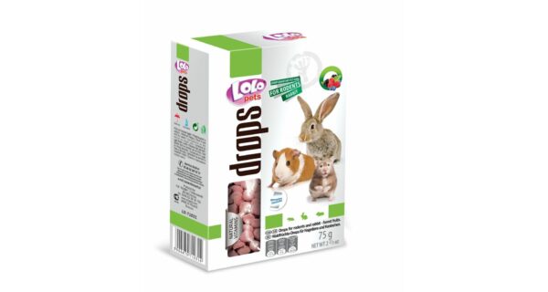 LoLo Pets Drops maiused närilistele metsamarjadega 75g
