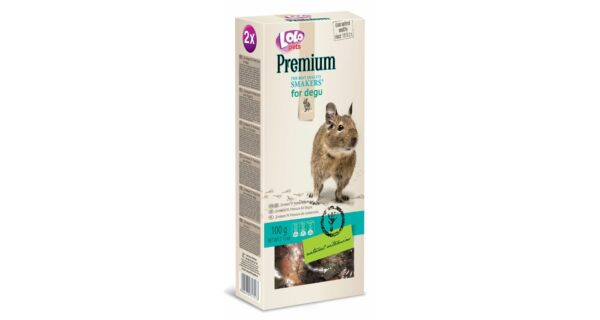 LoLo Pets Premium närimispulgad deegudele 2tk 100g