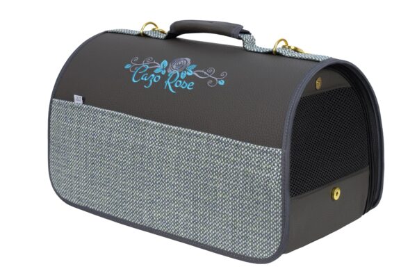 Cazo Pet Carrier Blue Rose transpordikott 50x27x26cm