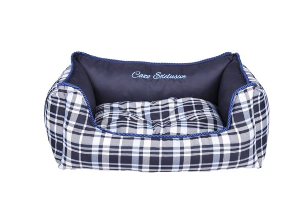 Cazo Soft Bed Scotland Line sinine pesa koertele 75x60cm