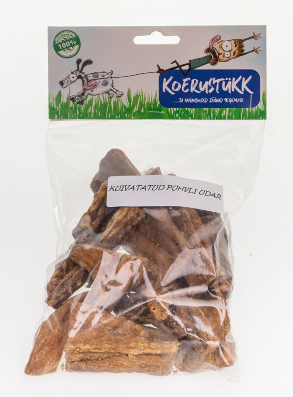 Koerustükk - Kuivatatud pühvli udar 500g