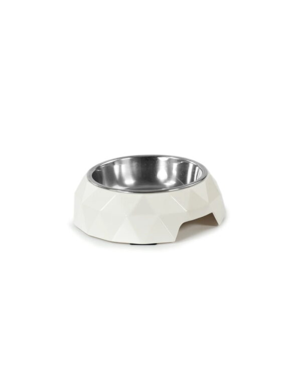 Record valge melamiinist alusega kauss koerale ø 18cm - 350ml