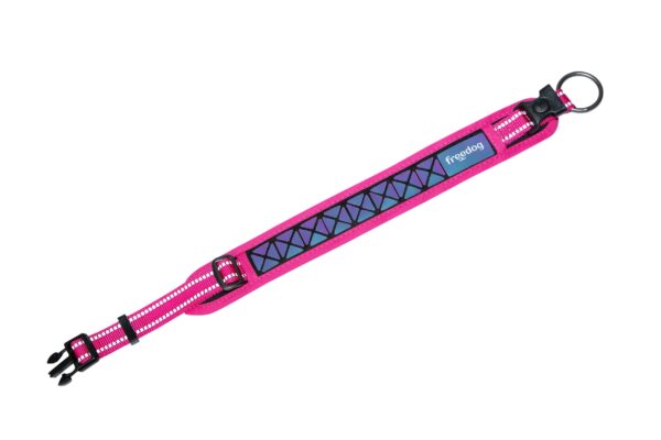 Freedog Boreal fuksiaroosa kaelarihm koerale 20mm x 43-52cm - Image 2