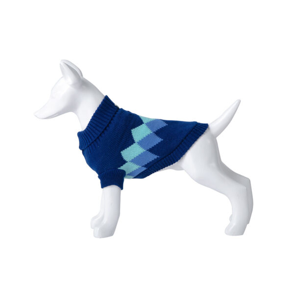 Freedog Rhombus sinine kampsun koerale 35cm