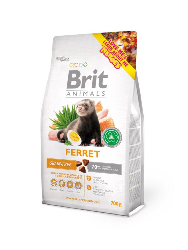 Brit Animals Ferret täissööt tuhkrutele 700g