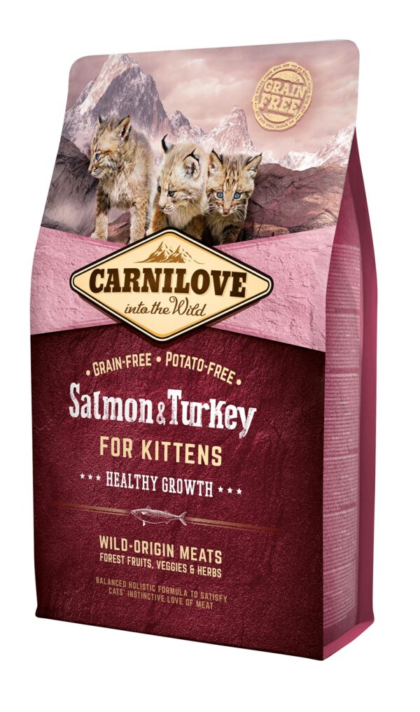 Carnilove Salmon & Turkey for Kittens kassitoit 2 kg