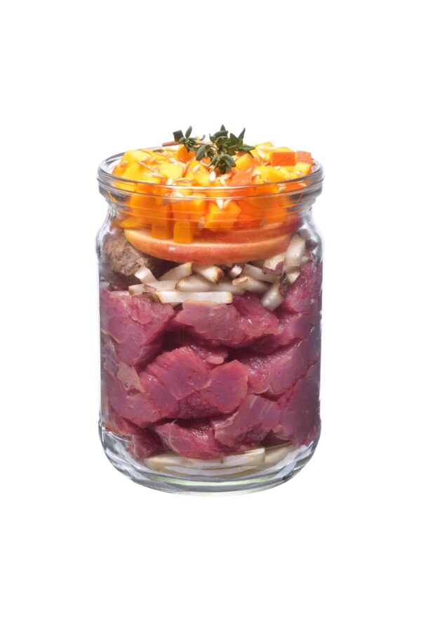 Brit Fresh Beef with Pumpkin konserv koertele 400g - Image 2