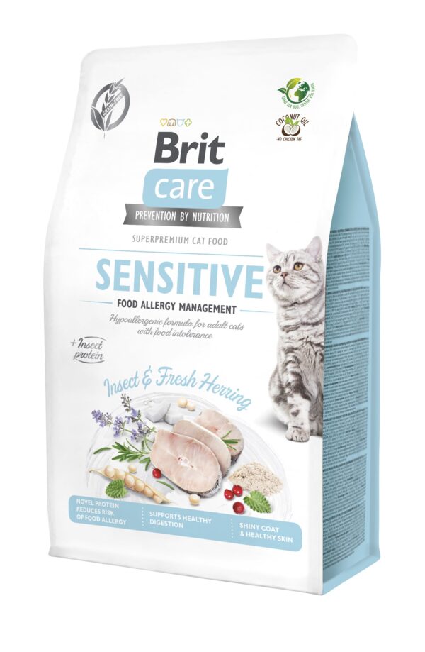 Brit Care Cat Grain-Free Insect & Fresh Herring kassitoit 0,4 kg