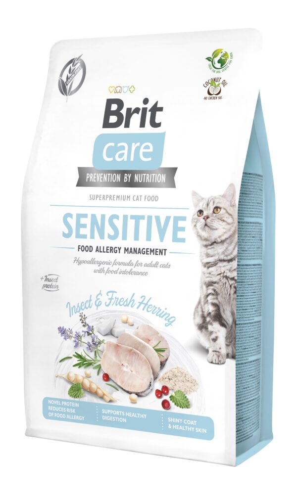 Brit Care Cat Grain-Free Insect & Fresh Herring kassitoit 2 kg