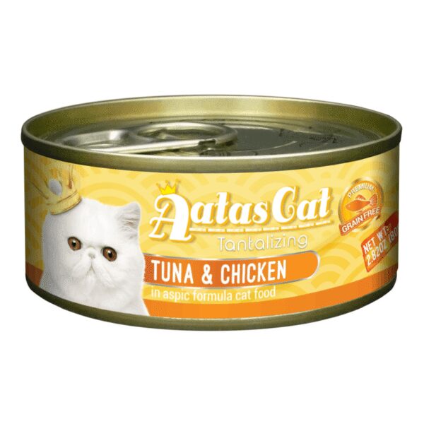 Aatas Cat Tantalizing Tuna & Chicken konserv kassile 80g
