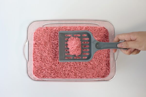 Bubu Pets virsiku lõhnaga tofu kassiliiv 2,5 kg / 6L - Image 2