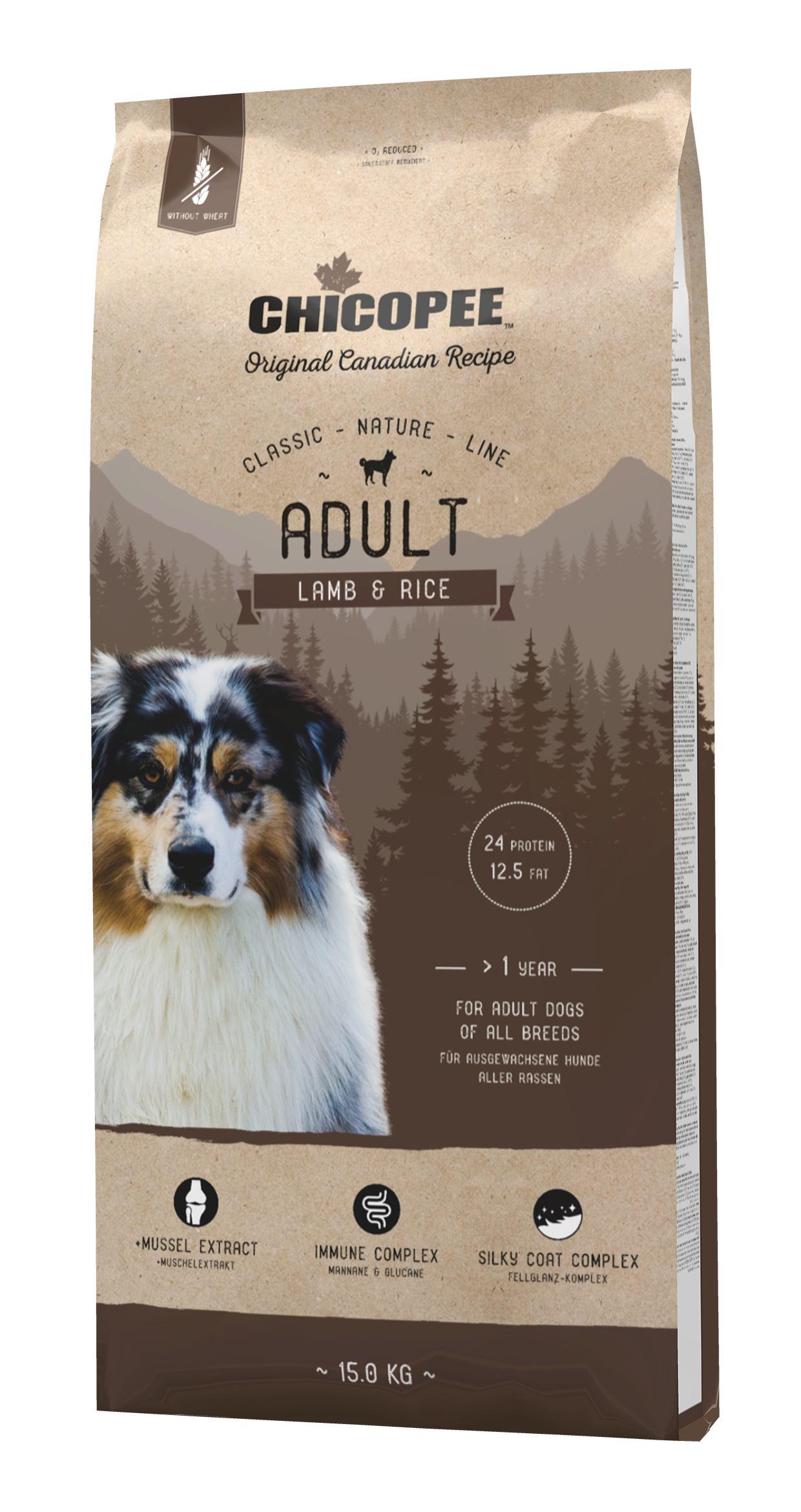 Chicopee CNL Adult Lamb & Rice koeratoit 15kg