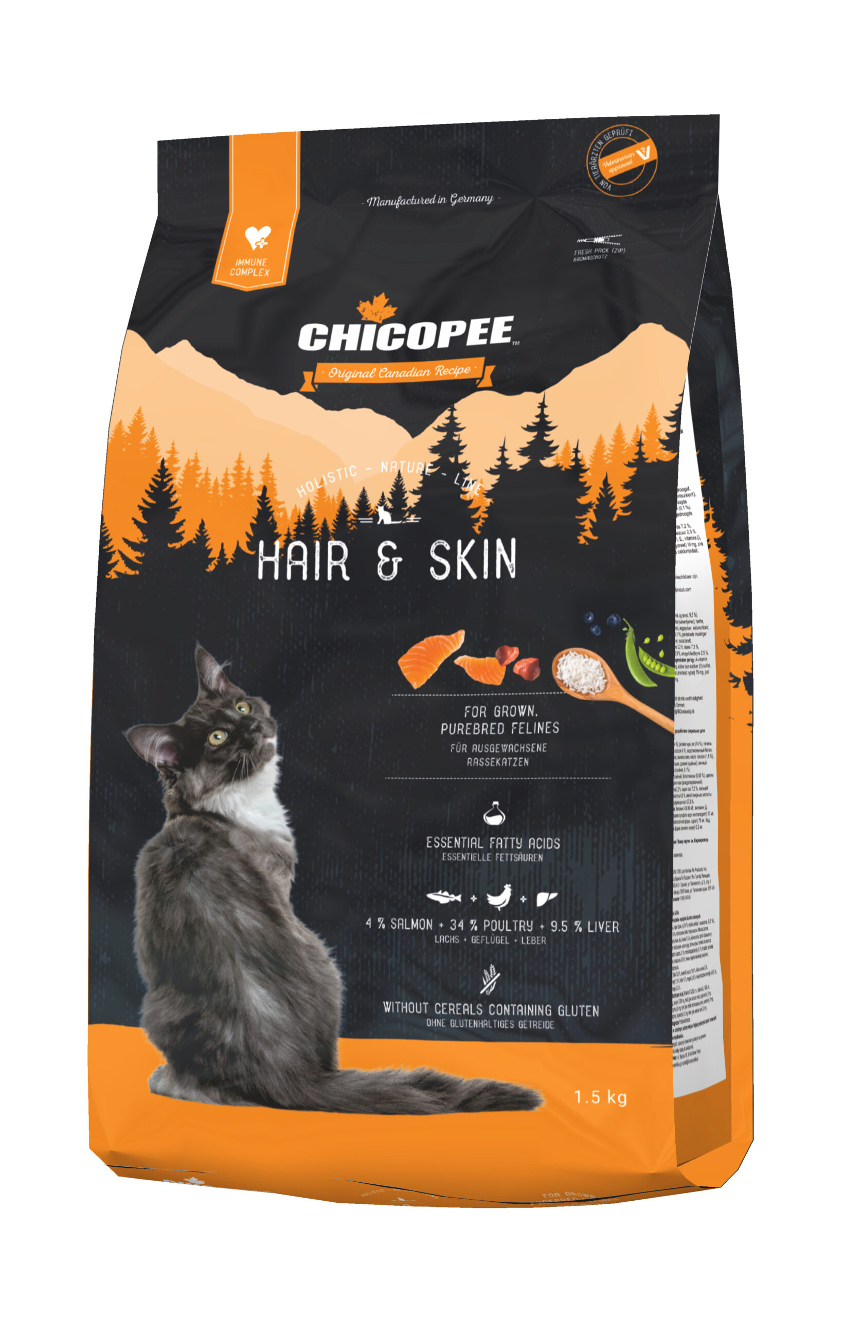 Chicopee HNL Hair & Skin kassitoit 1,5kg