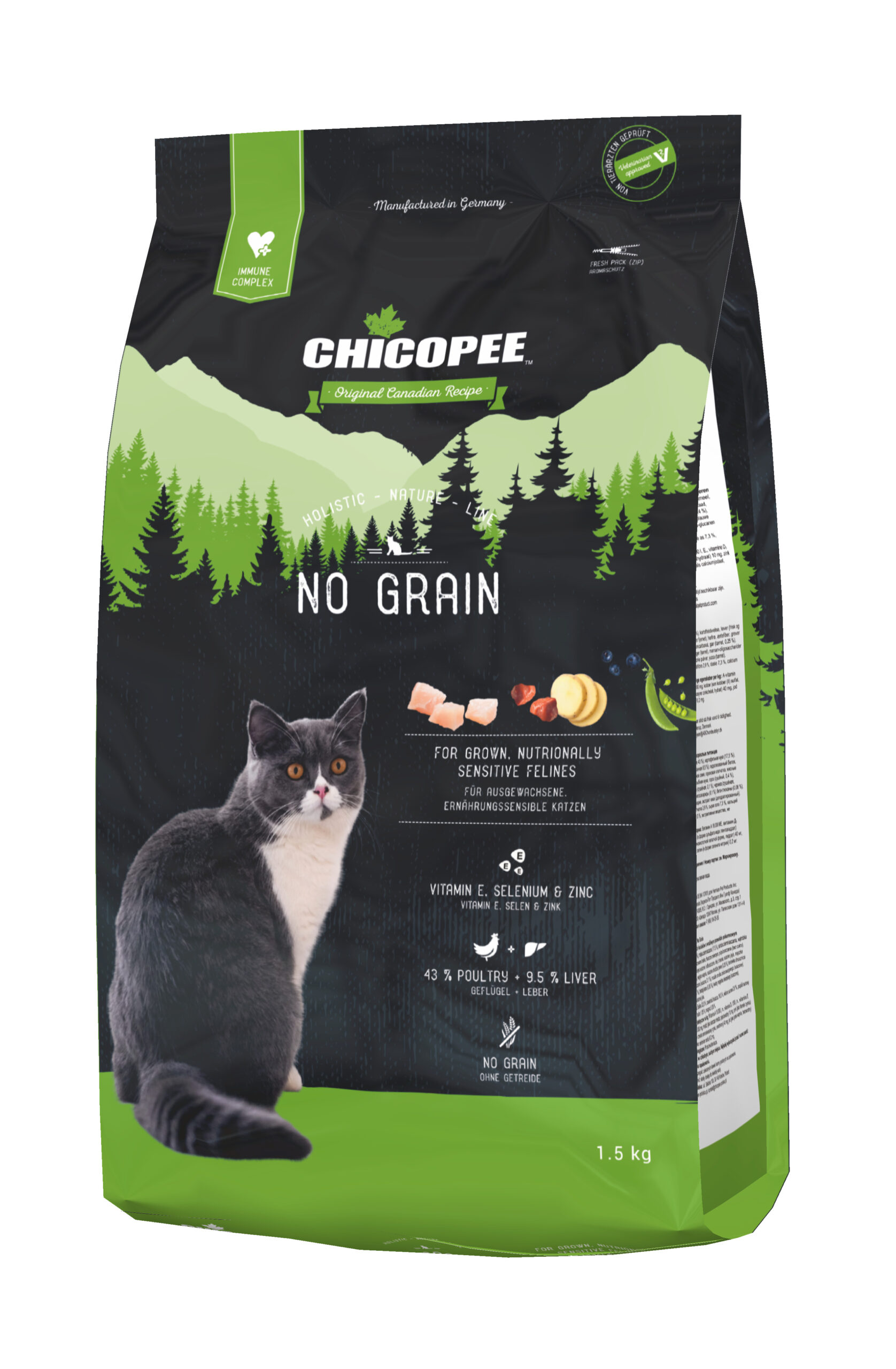 Chicopee HNL No Grain kassitoit 1,5kg