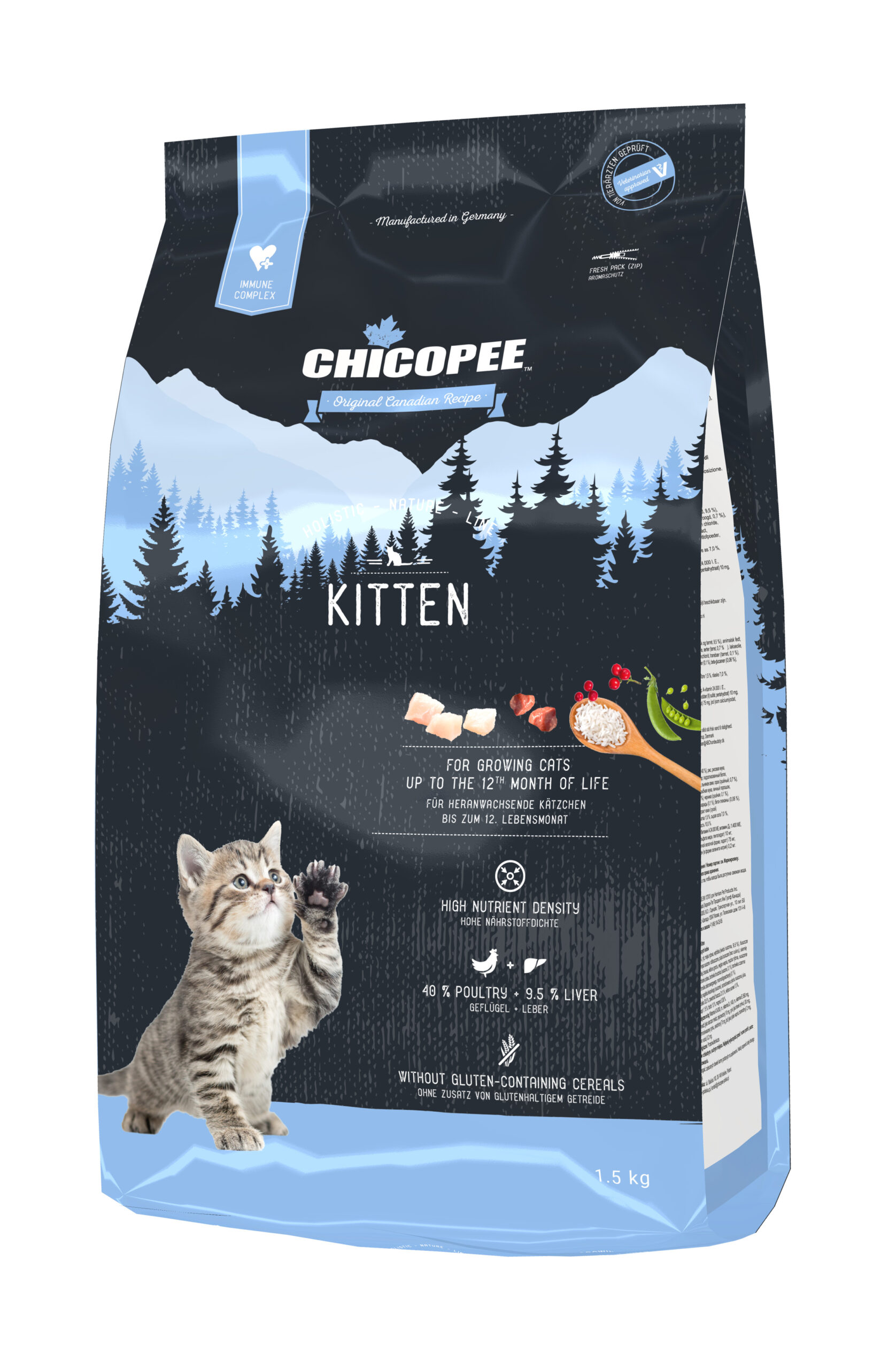 Chicopee HNL Kitten kassitoit 1,5kg