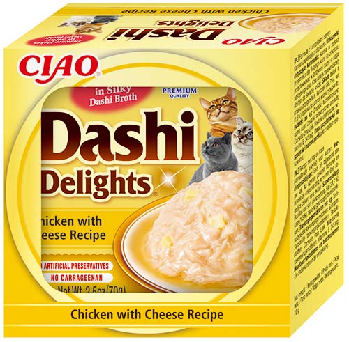 Inaba Dashi Delights Chicken with Cheese konserv kassile 70g