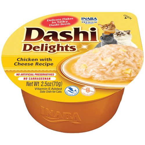 Inaba Dashi Delights Chicken with Cheese konserv kassile 70g - Image 2