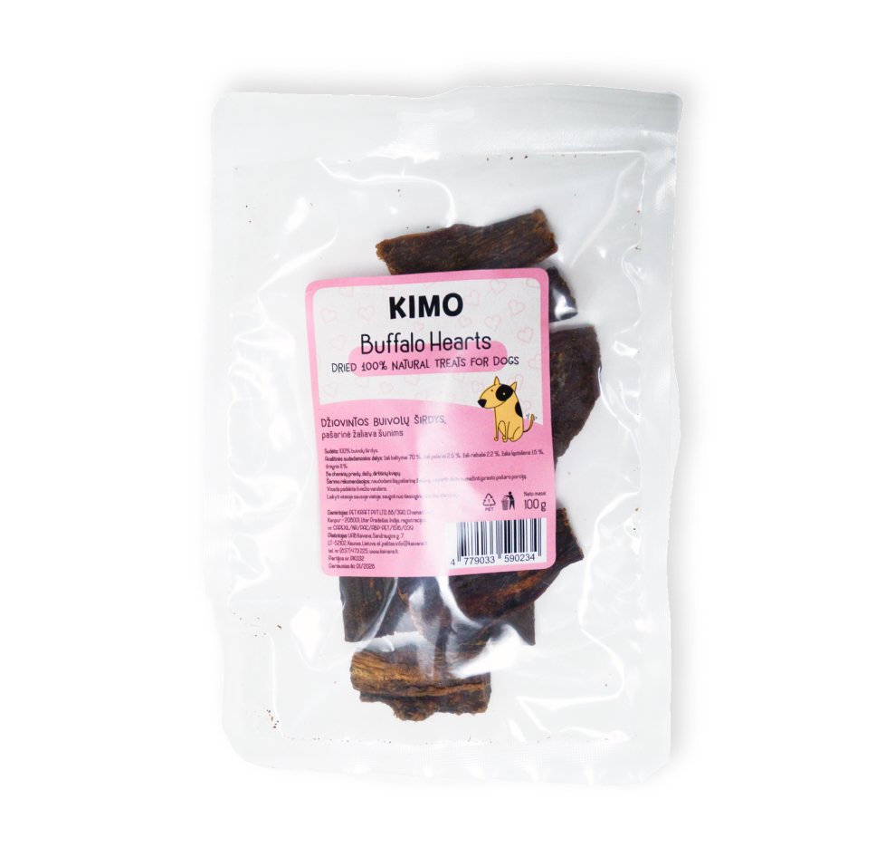 Kimo kuivatatud pühvli süda 100g