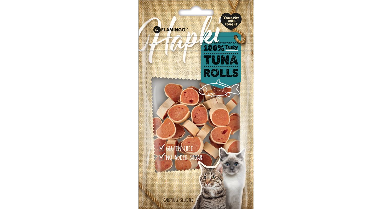 Flamingo Hapki Tuna Rolls kassimaius 50g