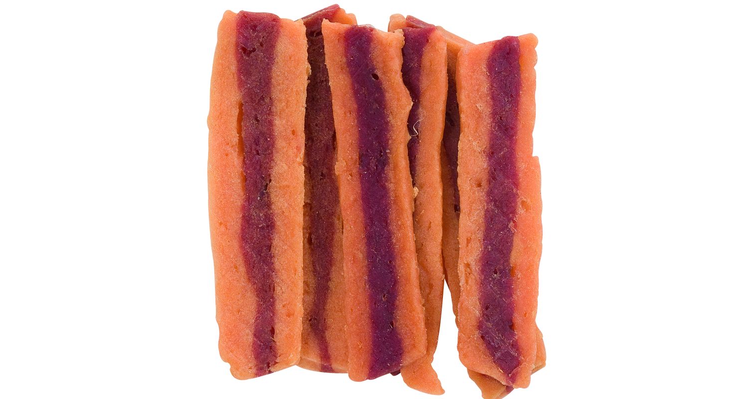 Flamingo Hapki Chicken + Duck Strips närimismaius koerale 85g - Image 2