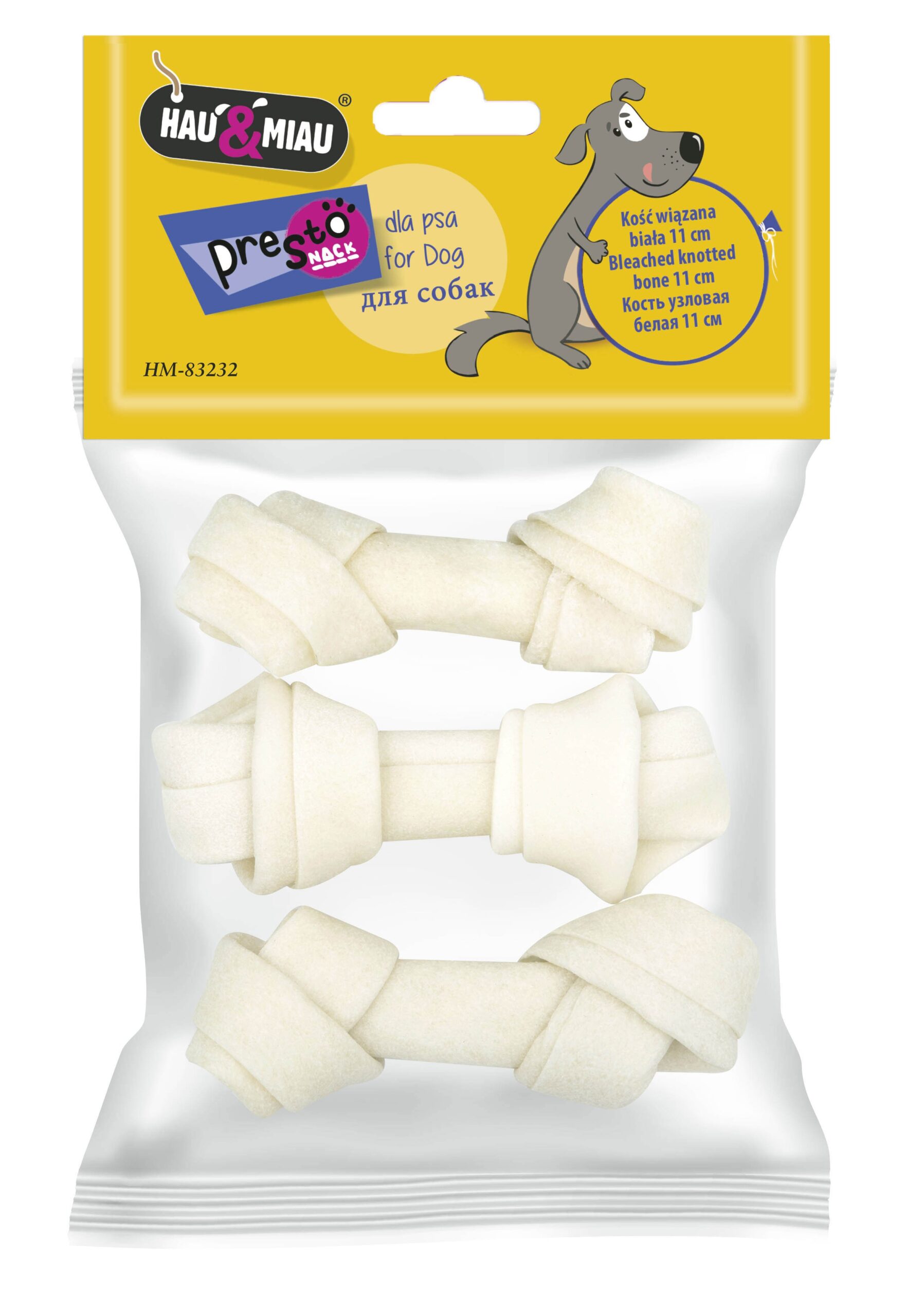 Hau & Miau närimiskont sõlmluu 3tk 11cm 90g