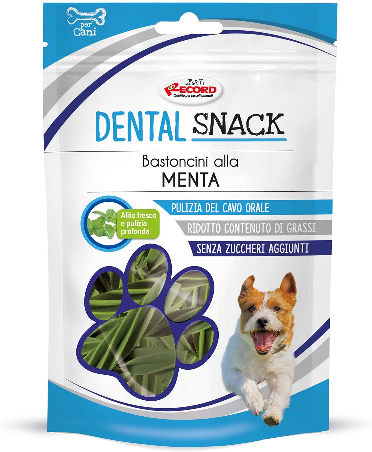 Record Dental närimismaiustus koertele piparmündiga 75g