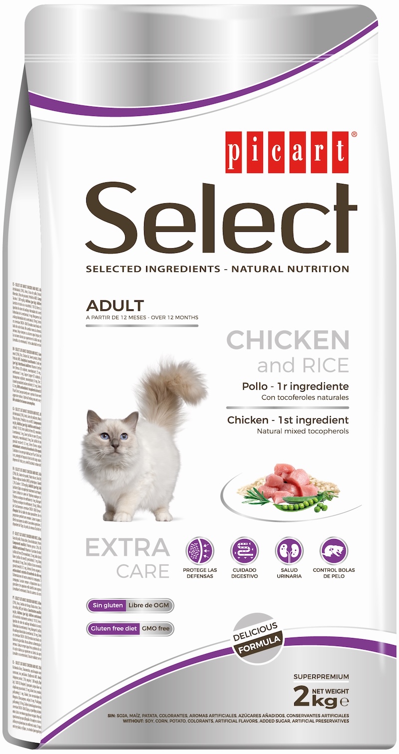 Select Adult Chicken and Rice kassitoit 2kg