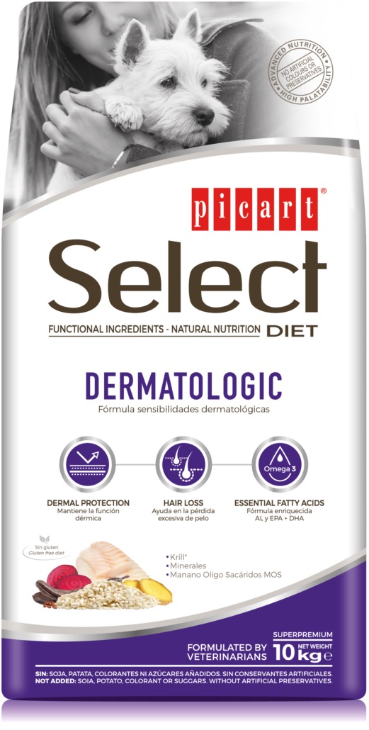Select Dermatologic koeratoit 10 kg