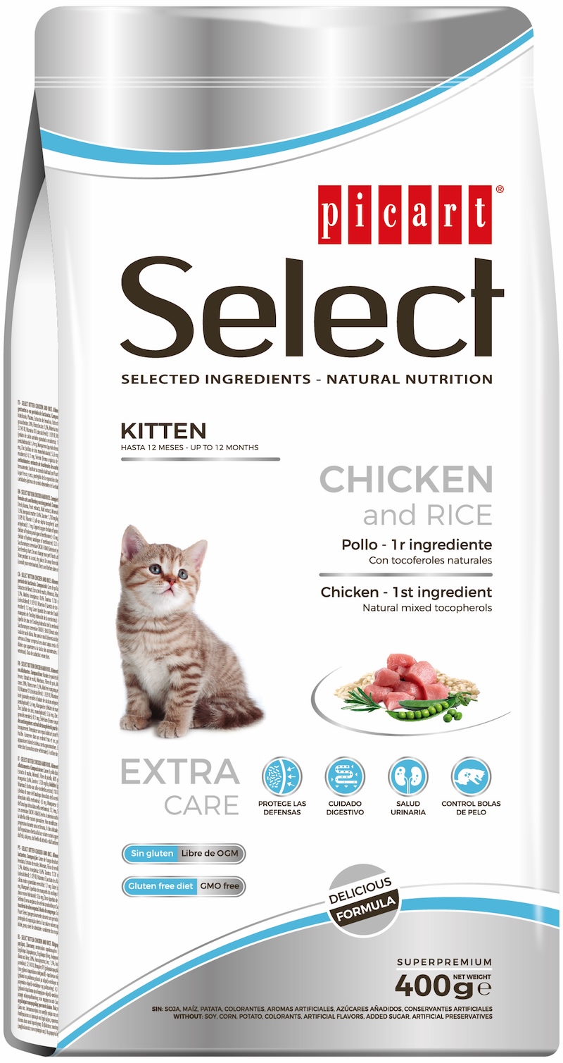 Select Kitten Chicken kassitoit 0,4kg