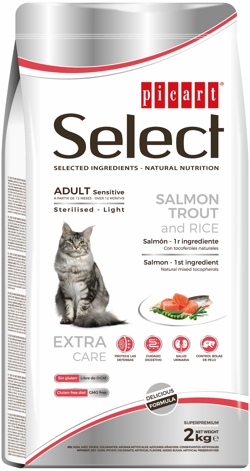 Select Adult Sensitive Sterilised - Light kassitoit 2kg