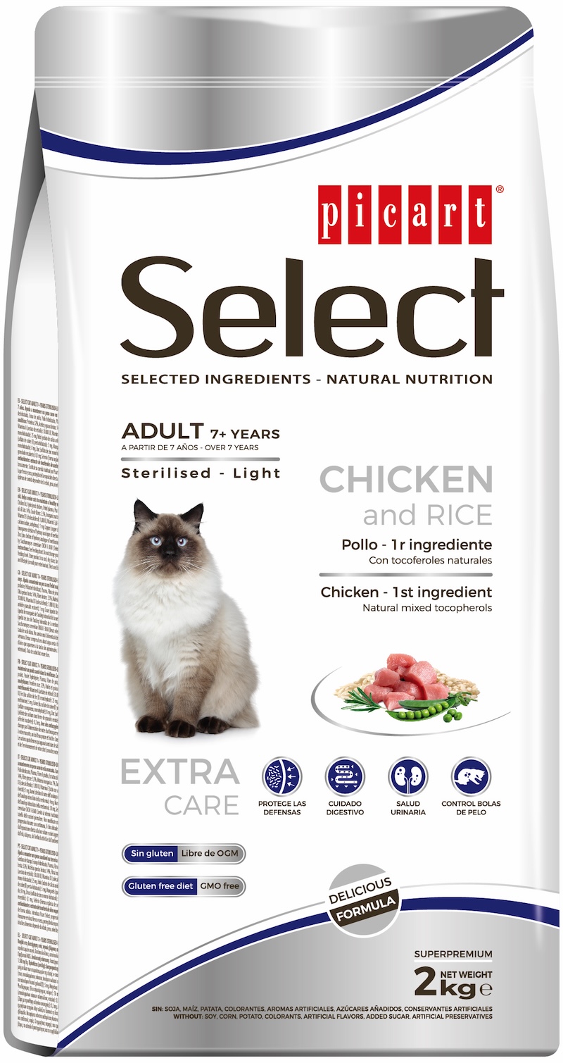 Select 7+ Years Sterlised - Light kassitoit 2kg