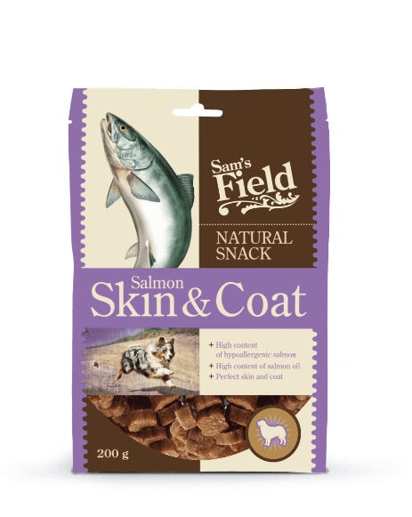 Sam's Field Natural Snack Skin & Coat koeramaius 200g