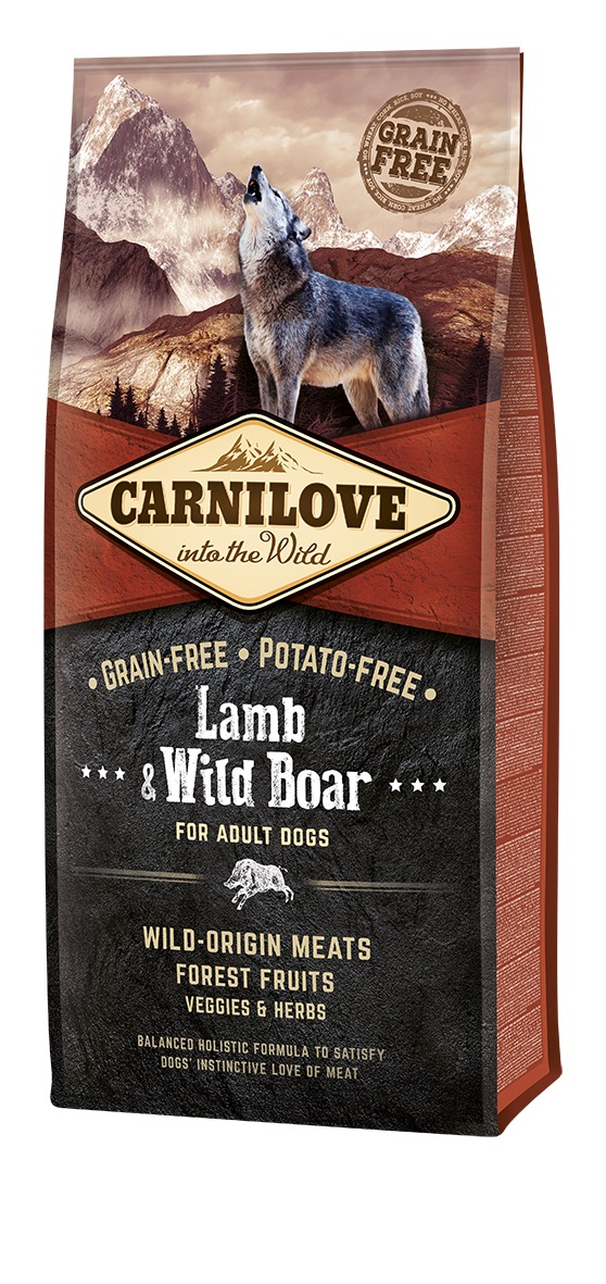 Carnilove Lamb & Wild Boar for Adult koeratoit 12 kg